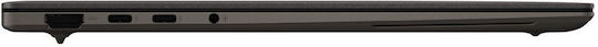 Asus Zenbook S 16 OLED UM5606WA-RJ240X 16" Touchscreen 120Hz (Ryzen AI 300 Series-9 HX 370/32GB/1TB SSD/W11 Pro) Zumaia Gray (US Keyboard) view 4