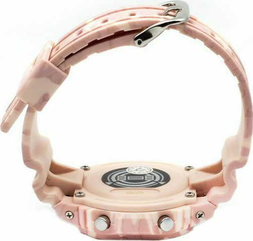 SQR I2 Smartwatch with Heart Rate Monitor (Pink Camo) view 2