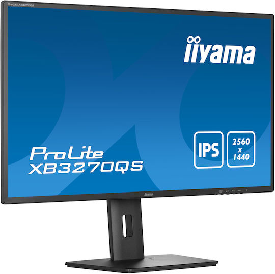 Iiyama ProLite XB3270QS-B5 IPS Monitor 31.5" QHD 2560x1440 with Response Time 4ms GTG view 3