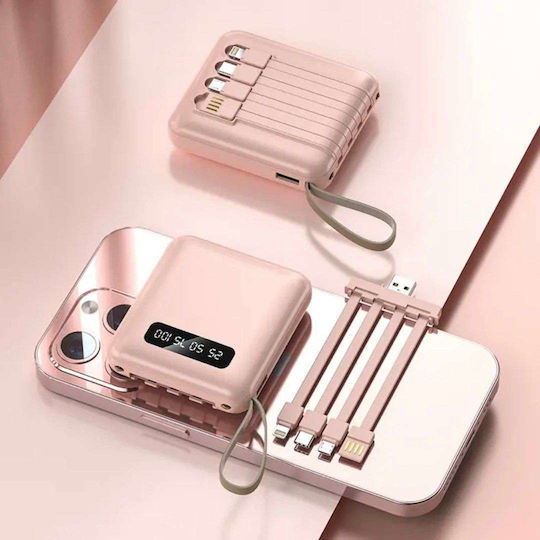 As-50311 Power Bank 10000mAh Pink
