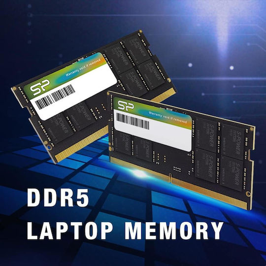 Silicon Power DDR5 32GB RAM with 2x16GB Modules and Speed 4800 for Laptop SP032GBSVU480F22 vista 3