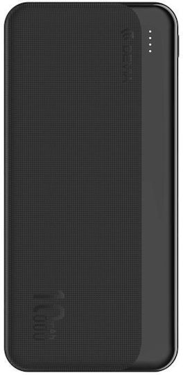 Devia EP187 Power Bank 10000mAh 10W with 2 USB-A Ports Black view 1