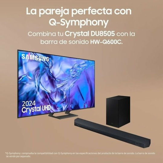 Samsung Smart Television 55" 4K UHD LED TU55DU8505KXXC HDR (2024) vue 3