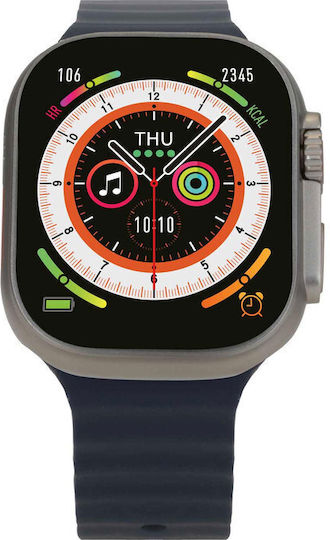 Thorton 49mm Smartwatch (Blue) view 3
