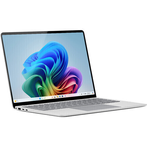 Microsoft Laptop Copilot+PC 13.8" Touchscreen 120Hz (Snapdragon-X Plus/16GB/256GB SSD/W11 Home) Platinum (International English Keyboard) vue 2