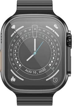 Borofone BD3 Ultra Smartwatch with Heart Rate Monitor (Black) view 2