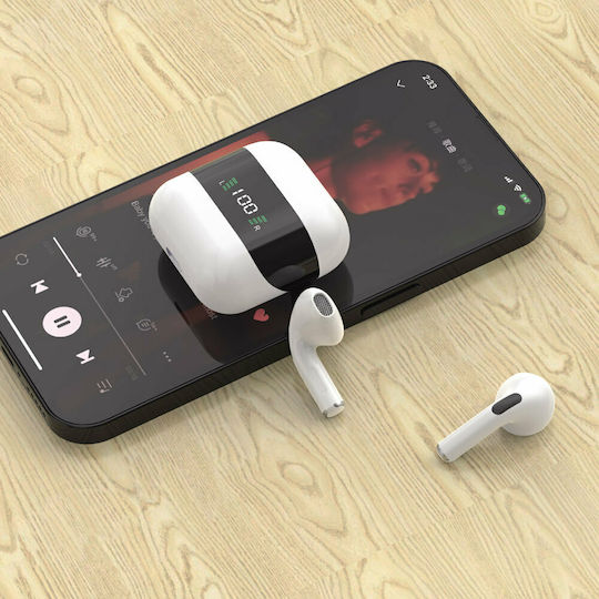 Dudao U15S In-ear Bluetooth Handsfree Earphones with Charging Case White view 7