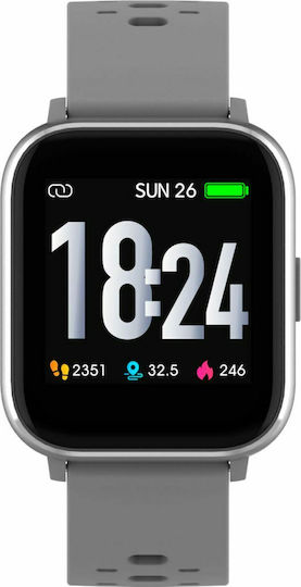 Denver SW-162 Smartwatch with Heart Rate Monitor (Gray) view 2