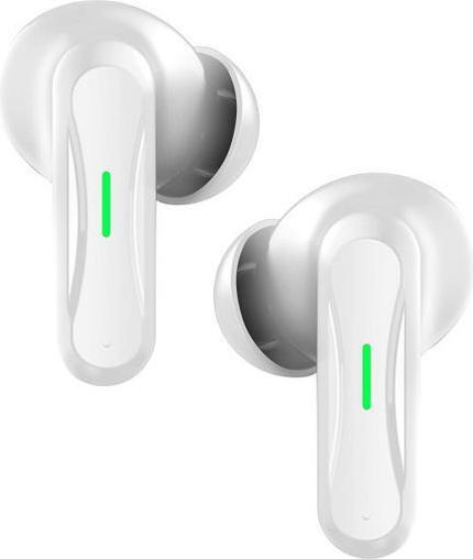 Blue Star BK44 In-ear Bluetooth Handsfree Earphones with Charging Case White view 3