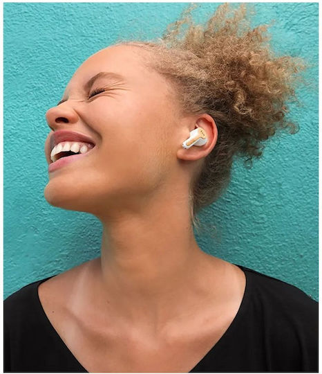 The House Of Marley Rebel Earbud Bluetooth Handsfree Earphones with Charging Case Cream Ansicht 4