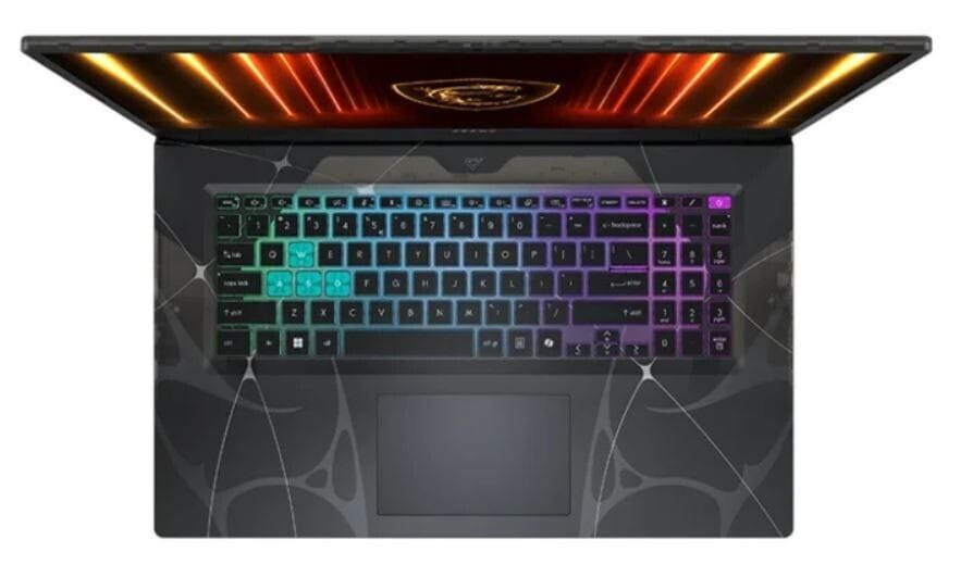 MSI Cyborg 17 B2RWFKG 17.3" FHD+ (Core 7-240H/16GB/512GB SSD/GeForce RTX 5060/No OS) (US Keyboard) view 2