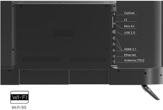 Kivi Smart Television 43" 4K UHD LED 43U730QB HDR (2024) view 5