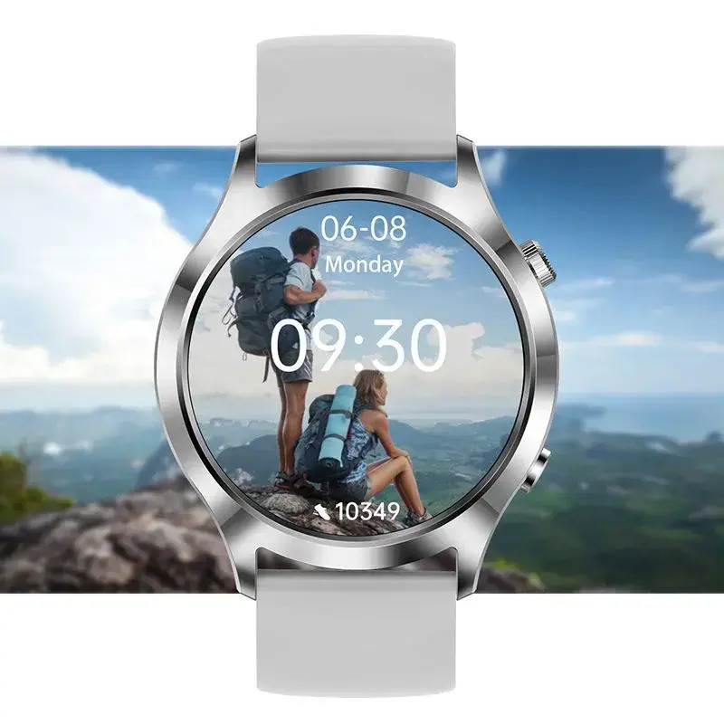 Nubi KM18 Smartwatch with Heart Rate Monitor (Gray) view 3