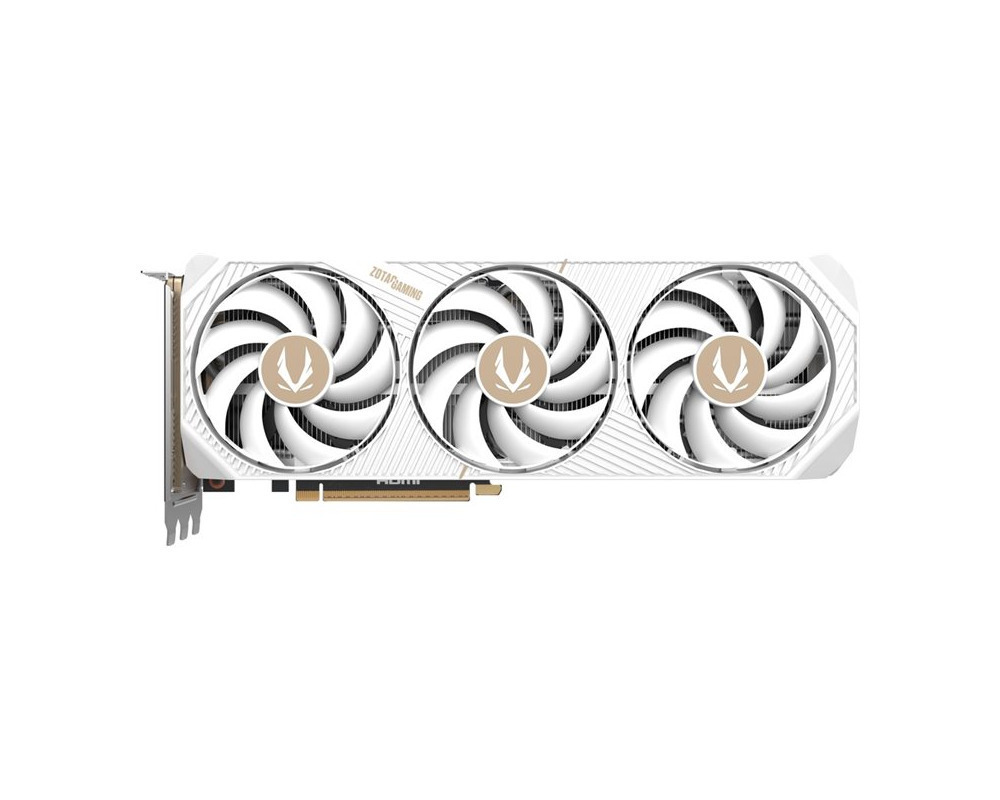 Zotac GeForce RTX 5070 Ti 16GB GDDR7 Solid Core OC White Graphics Card ZT-B50710Q2-10P view 4