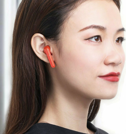 Baseus Encok W09 In-ear Bluetooth Handsfree Earphones with Sweat Resistance and Charging Case Red vue 7