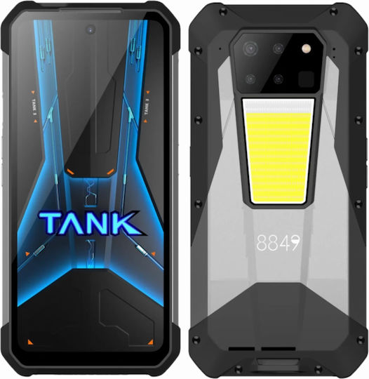 Unihertz Tank 3 Pro 5G Dual SIM (16GB/512GB) Durable Smartphone Black view 1