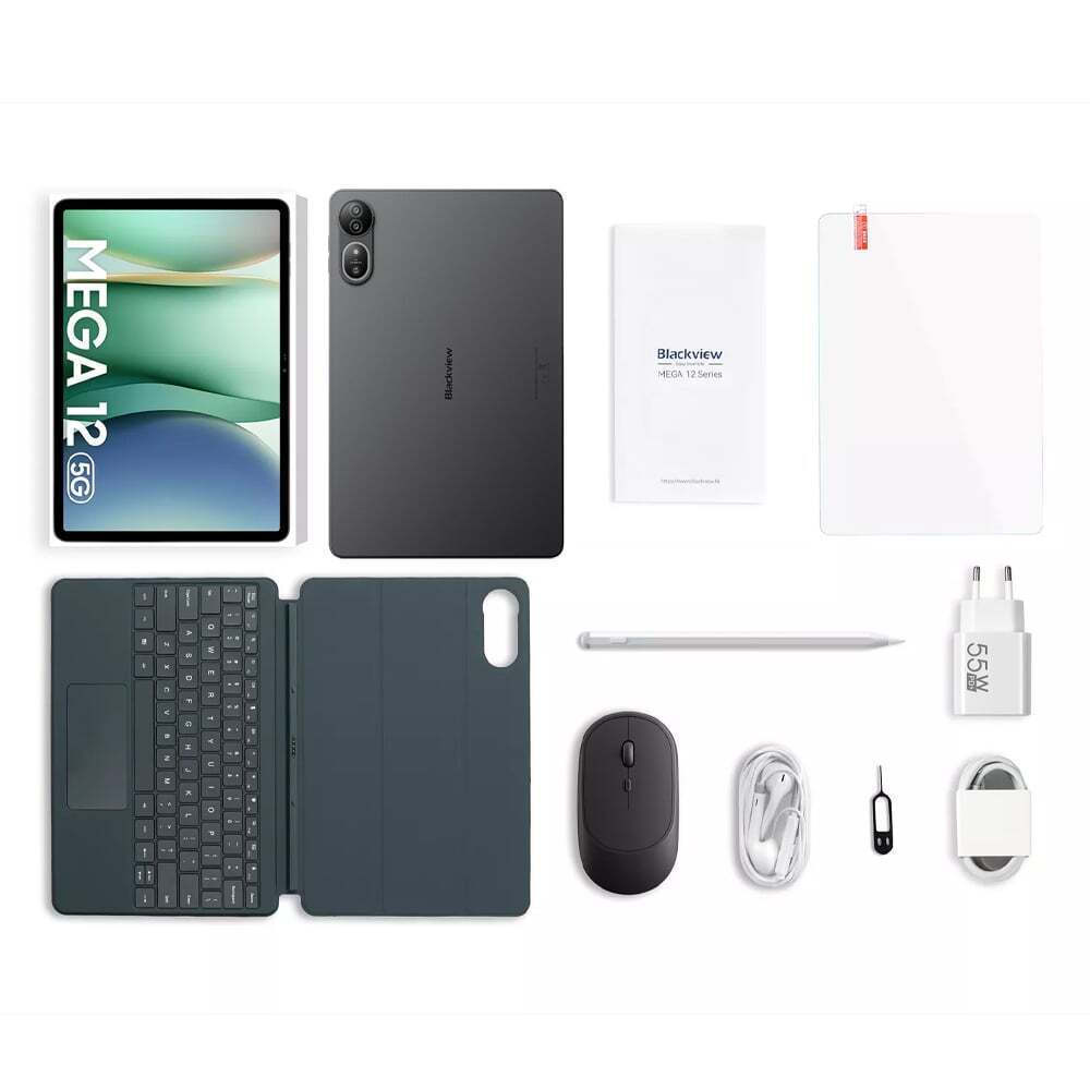 BlackView Mega 12 12.2" Tablet (12GB/256GB) Space Grey view 5
