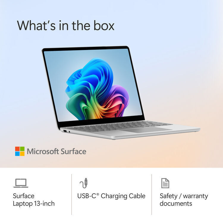 Microsoft Surface Pro Copilot+ PC (11th Edition) 13" Touchscreen (Snapdragon-X Plus/16GB/256GB SSD/W11 Home) Platinum (International English Keyboard) view 5