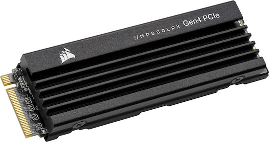 Corsair MP600 Pro LPX SSD 2TB M.2 Type with PCI Express 4.0 Connection and Heatsink PS5 Compatible CSSD-F2000GBMP600PLP view 3