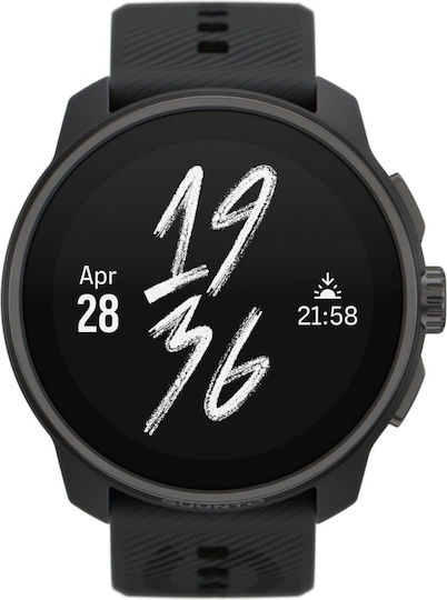 Suunto Race S Stainless Steel 45mm Waterproof Smartwatch with Heart Rate Monitor (Black) view 3