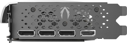 Zotac GeForce RTX 4060 Ti 8GB GDDR6 Twin Edge OC White Edition Graphics Card vue 4