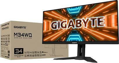 Gigabyte M34WQ Ultrawide IPS HDR Gaming Monitor 34" QHD 3440x1440 144Hz view 5