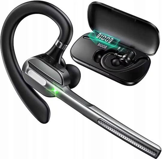 Renew Force In-ear Bluetooth Handsfree Earphone with Charging Case Black view 5