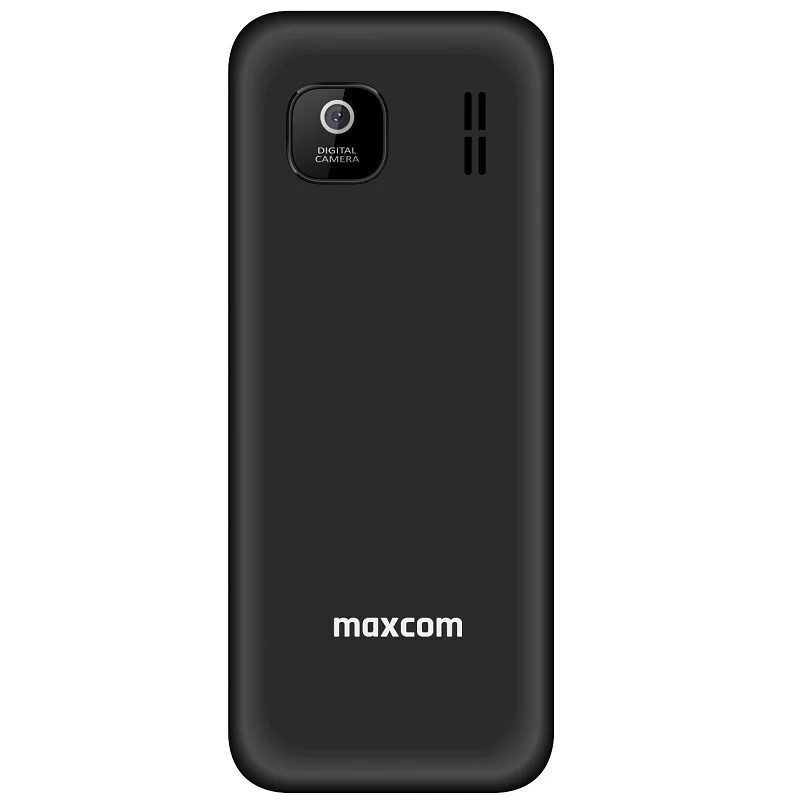 MaxCom MM248 Dual SIM Mobile with Buttons Black view 2