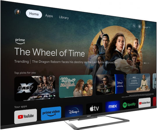 Horizon-Europe Television 50" 4K UHD QLED 50HQ8590U/D HDR view 4