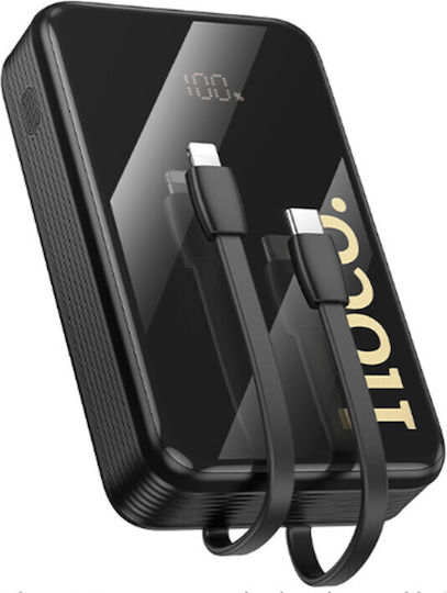 Hoco Q37A Graceful Power Bank 20000mAh 22.5W with USB-A Port and USB-C Port Black