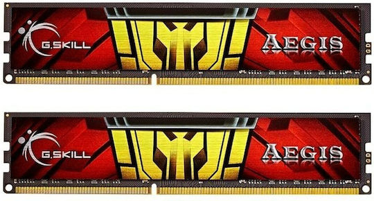 G.Skill Aegis DDR3 16GB RAM with 2x8GB Modules and Speed 1333 for Desktop F3-1333C9D-16GIS