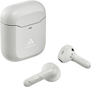 adidas Z.N.E. 01 Earbud Bluetooth Handsfree Earphones with Sweat Resistance and Charging Case Clear Grey / Light Grey