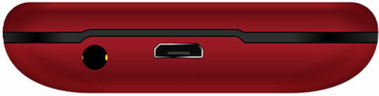Lamtech Tiny L II Dual SIM Mobile with Large Buttons Red view 7