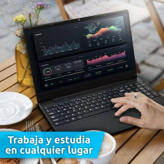 Alurin Flex Advance 15.6" IPS FHD (Ryzen 7-5700U/16GB/1TB SSD/W11 Home) (ES Keyboard) view 3
