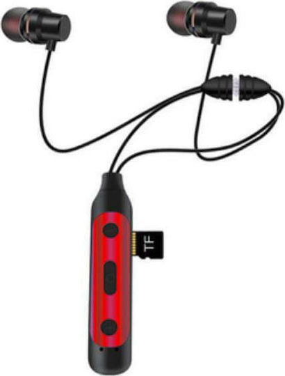 AKZ GM-B1 In-ear Bluetooth Handsfree Earphones Red view 1