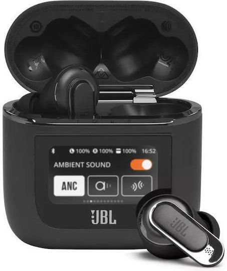 JBL Tour Pro 2 In-ear Bluetooth Handsfree Earphones with Sweat Resistance and Charging Case Black