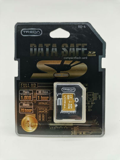 Treqa 4GB Class 10 with Adapter
