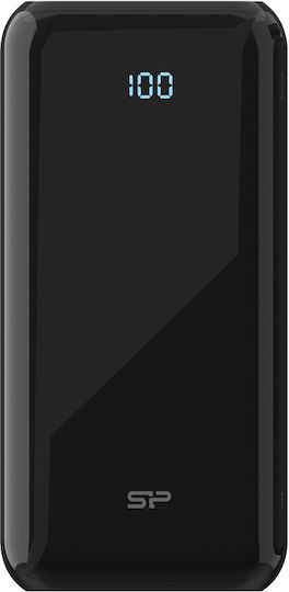 Silicon Power GS15 Power Bank 20000mAh with 2 USB-A Ports Black vue 6