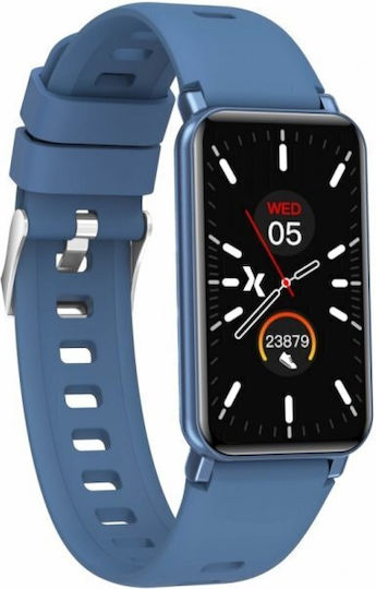 MaxCom Fit FW53 Nitro 2 Smartwatch with Heart Rate Monitor (Blue) vue 2