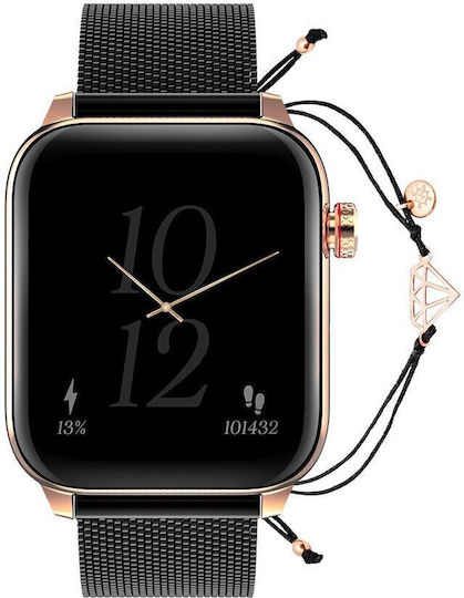 MaxCom FW64 Oxygen 2 Smartwatch with Heart Rate Monitor (Gold) view 1