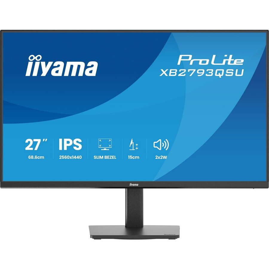 Iiyama ProLite XB2793QSU-B1 IPS Monitor 27" QHD 2560x1440
