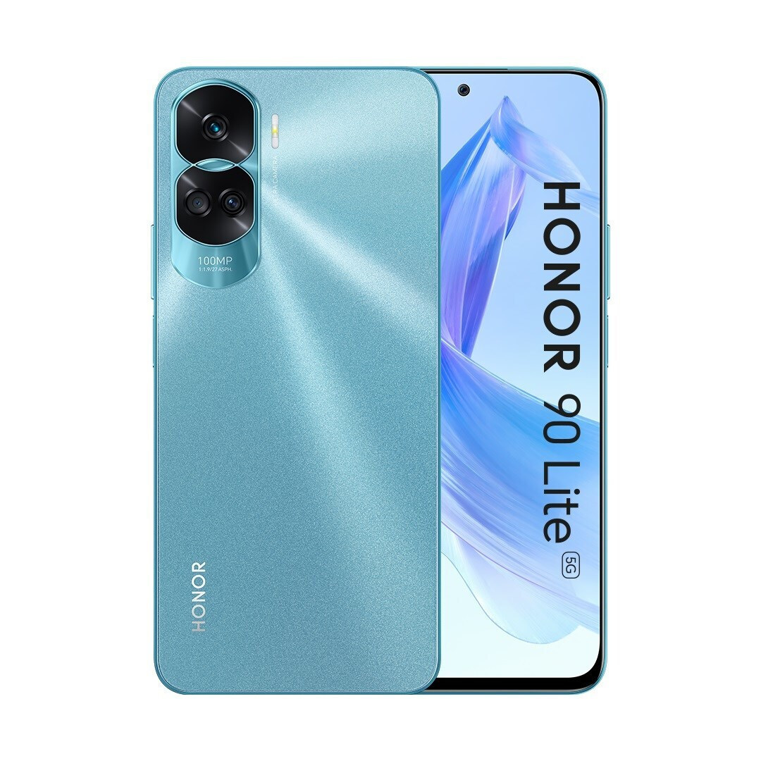 Honor 90 Lite 5G Dual SIM (8GB/256GB) Cyan Lake vue 5