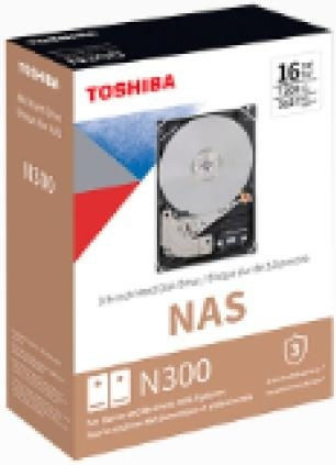 Toshiba N300 Bulk 4TB HDD Hard Drive 3.5" SATA III 7200rpm with 128MB Cache for NAS HDWG440UZSVA vue 4