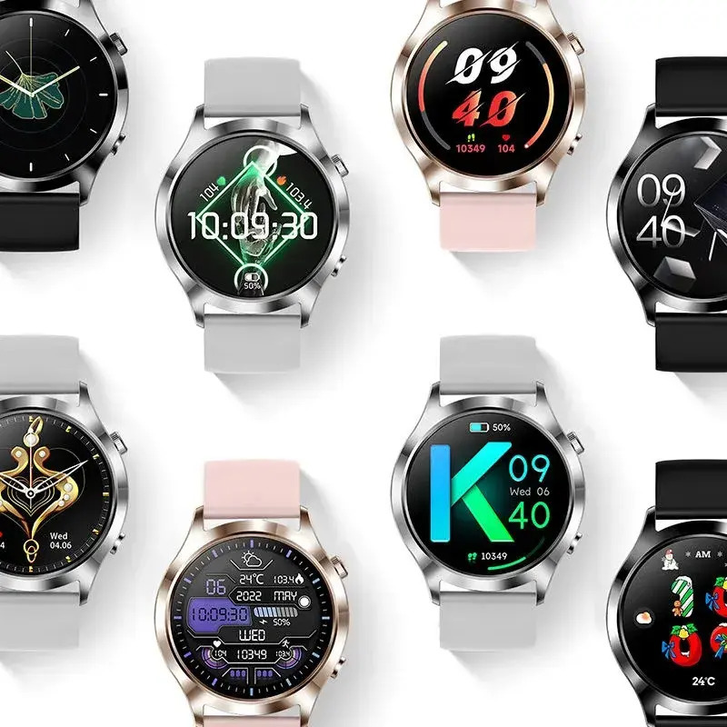 Nubi KM18 Smartwatch with Heart Rate Monitor (Gray) view 2