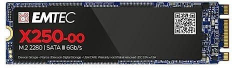 Emtec X250 SSD 2TB M.2 Type With SATA III Connection view 2