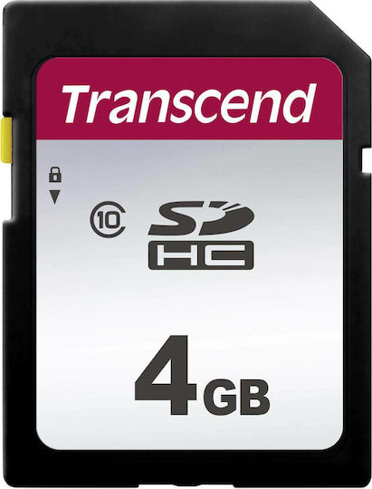 Transcend 300s SDHC 4GB Class 10 view 1