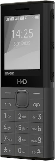 HMD 150 Music Dual SIM Mobile with Buttons (Greek Menu) Black view 4