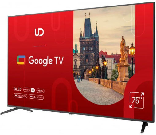 UD Smart Television 75" 4K UHD QLED 75QGU8210S (2024) view 2