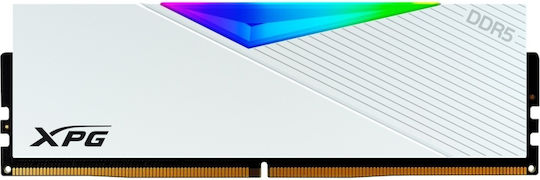 Adata Lancer RGB DDR5 64GB RAM with 2x32GB Modules and Speed 6400 for Desktop AX5U6400C3232G-DCLARWH view 4
