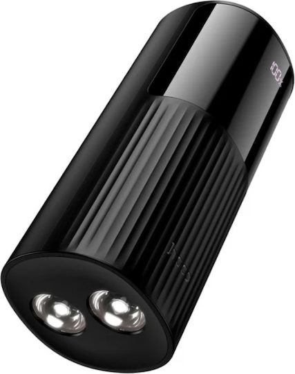 Hoco J150 Stream Power Bank 20000mAh 22.5W with USB-A Port and USB-C Port Black vue 3